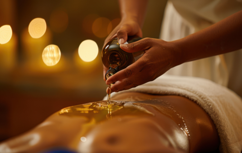 Experience the best Ayurvedic massage in Hyderabad with relaxing herbal therapy and rejuvenating wellness treatments.