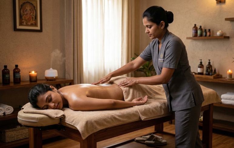Relaxing Signature Therapy Massage in Hyderabad – Experience ultimate rejuvenation with expert therapeutic techniques for stress relief and muscle relaxation
