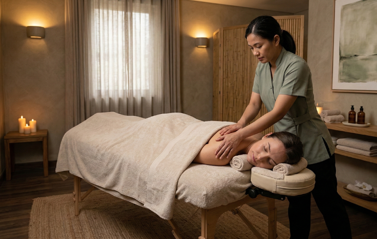 Relaxing Signature Therapy Massage in Hyderabad – Experience ultimate rejuvenation with expert therapeutic techniques for stress relief and muscle relaxation